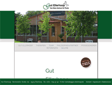Tablet Screenshot of gut-ellerhoop.de